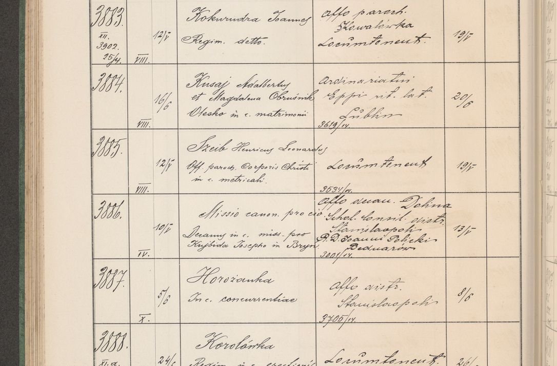 Zdjęcie nr 395 dla obiektu archiwalnego: Protocollum Consistorii lat. Leop. 1914