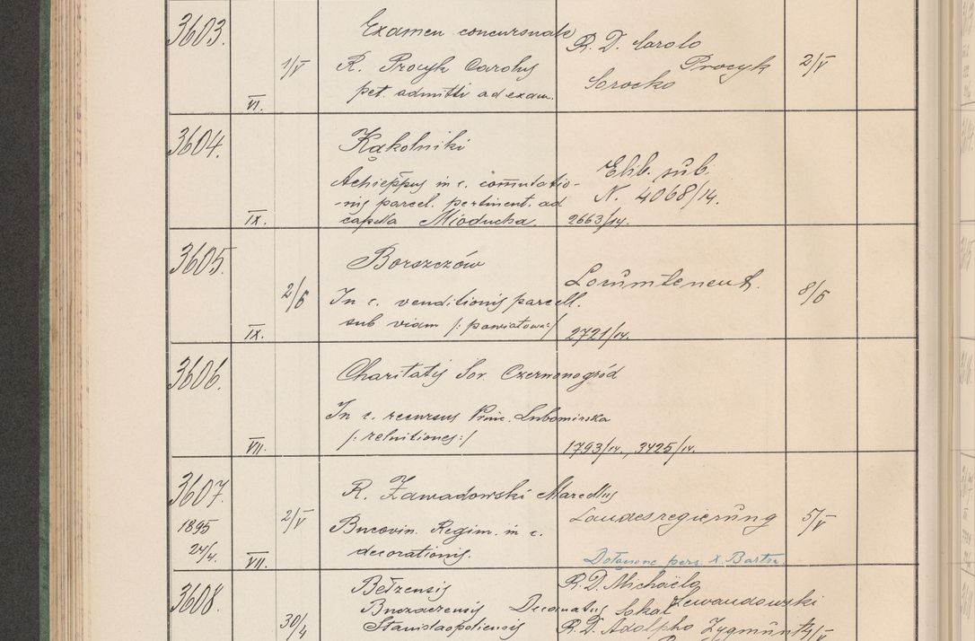 Zdjęcie nr 367 dla obiektu archiwalnego: Protocollum Consistorii lat. Leop. 1914