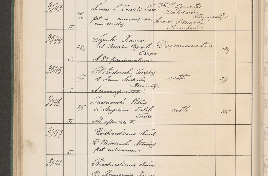 Zdjęcie nr 361 dla obiektu archiwalnego: Protocollum Consistorii lat. Leop. 1914