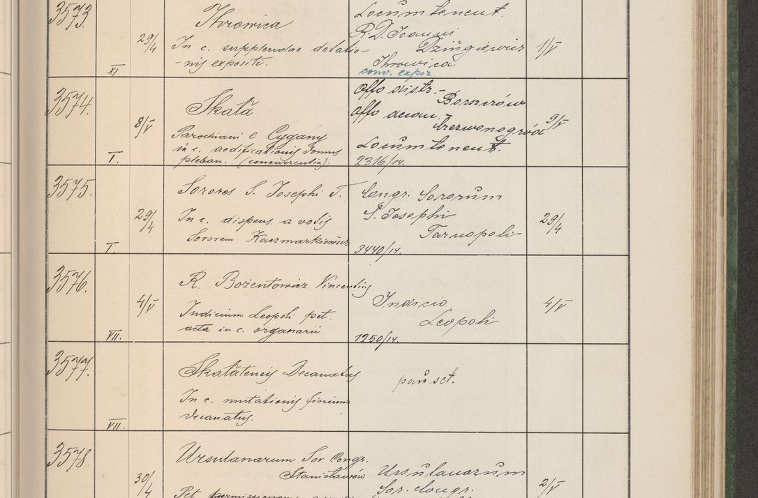 Zdjęcie nr 364 dla obiektu archiwalnego: Protocollum Consistorii lat. Leop. 1914