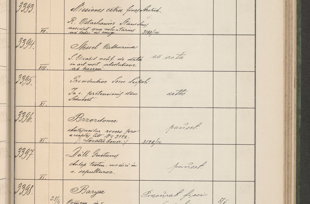 Zdjęcie nr 346 dla obiektu archiwalnego: Protocollum Consistorii lat. Leop. 1914