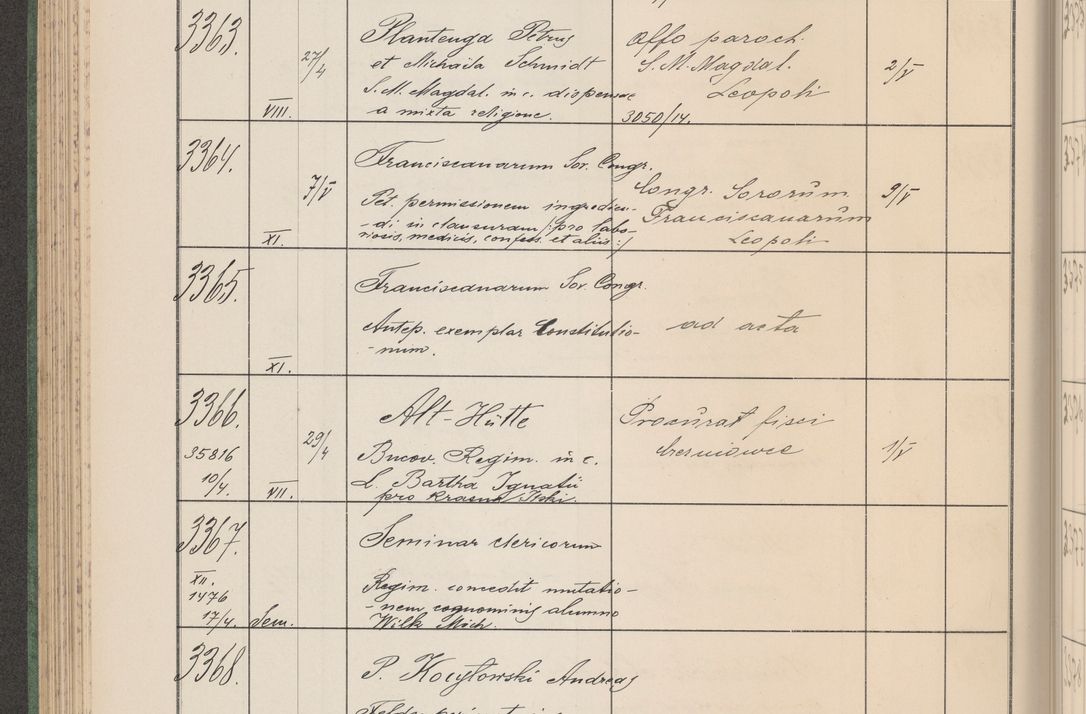 Zdjęcie nr 343 dla obiektu archiwalnego: Protocollum Consistorii lat. Leop. 1914