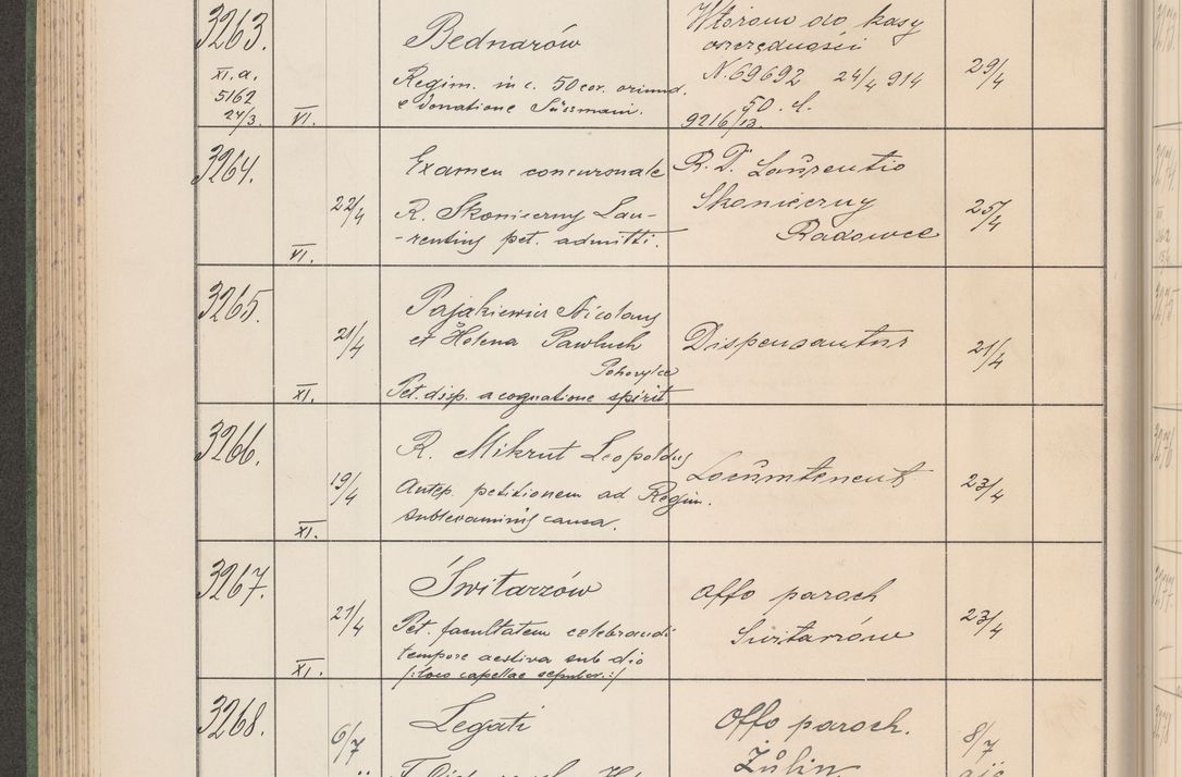 Zdjęcie nr 333 dla obiektu archiwalnego: Protocollum Consistorii lat. Leop. 1914