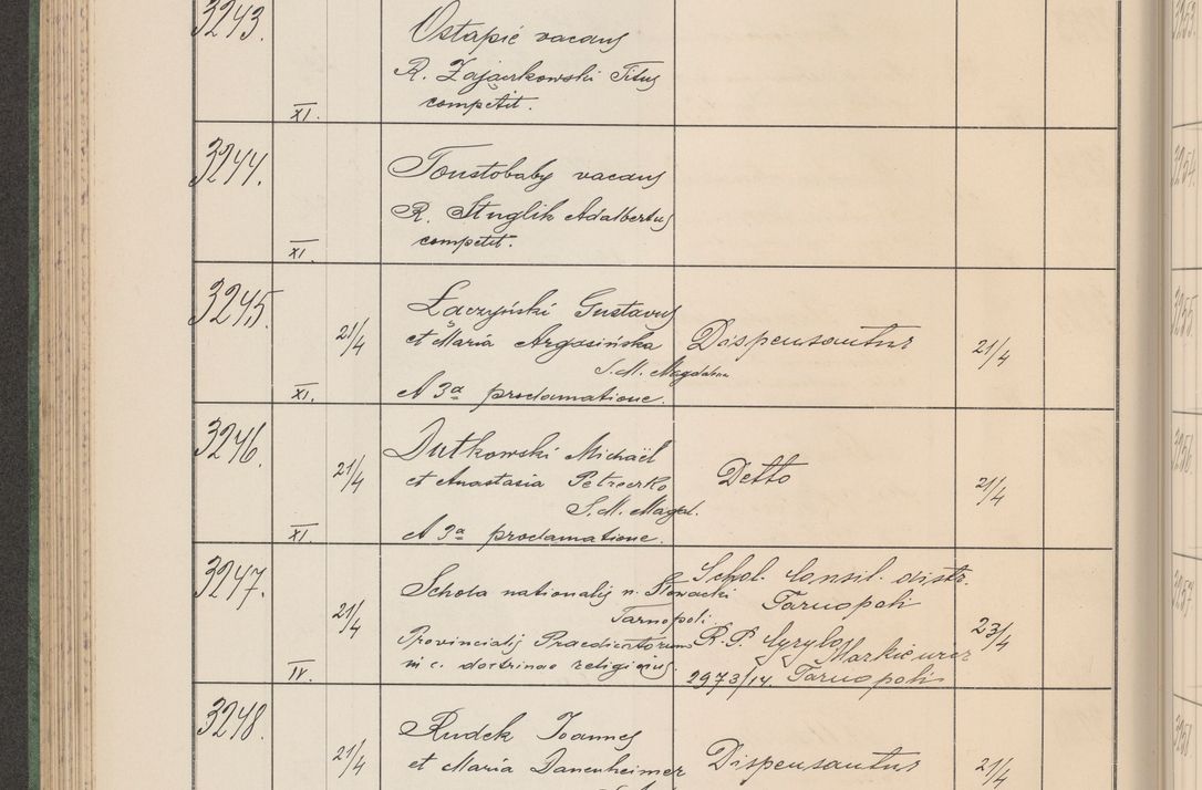 Zdjęcie nr 331 dla obiektu archiwalnego: Protocollum Consistorii lat. Leop. 1914