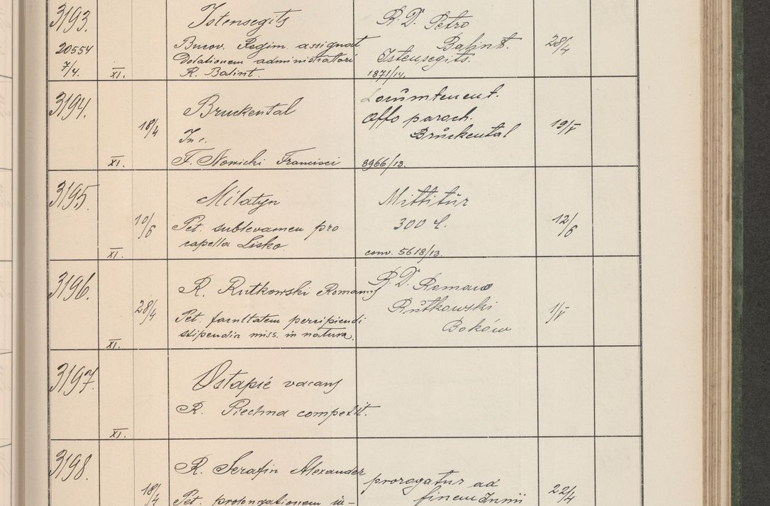 Zdjęcie nr 326 dla obiektu archiwalnego: Protocollum Consistorii lat. Leop. 1914