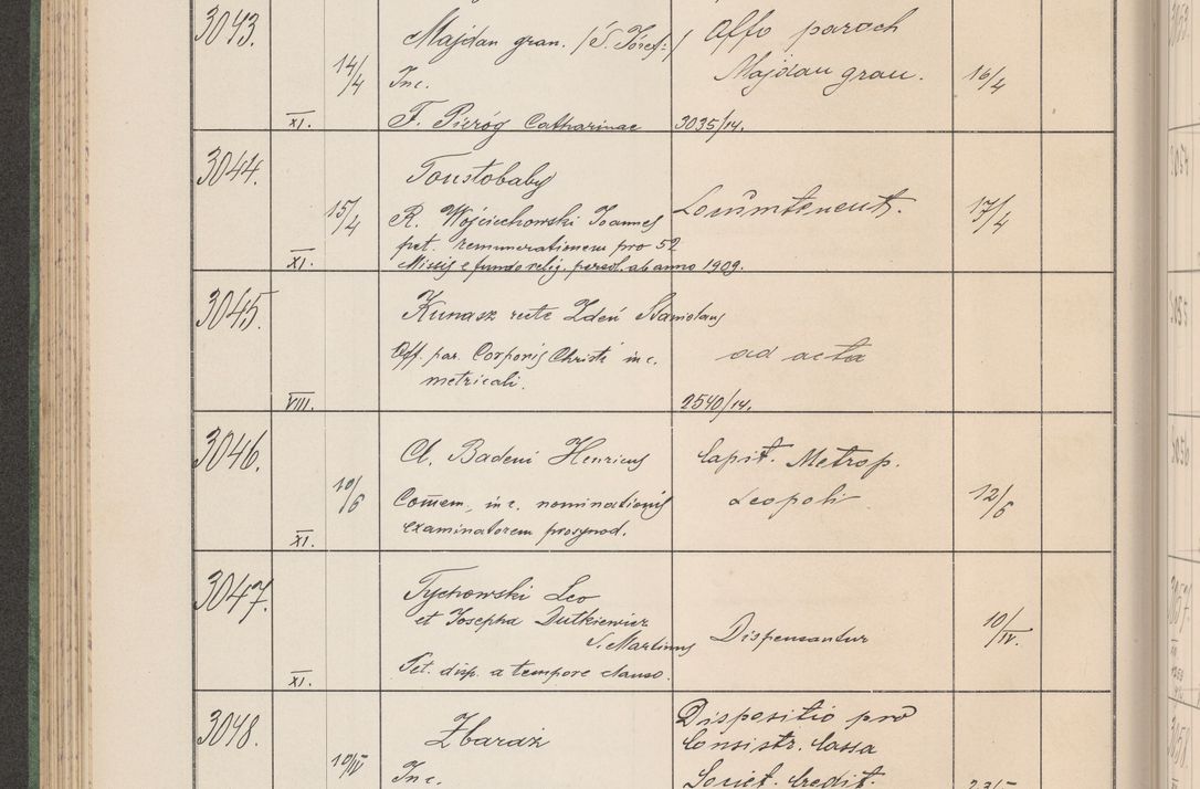 Zdjęcie nr 311 dla obiektu archiwalnego: Protocollum Consistorii lat. Leop. 1914