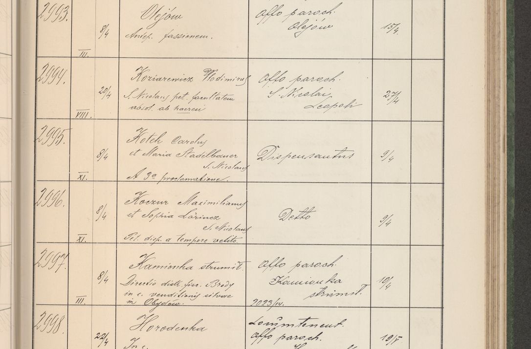 Zdjęcie nr 306 dla obiektu archiwalnego: Protocollum Consistorii lat. Leop. 1914