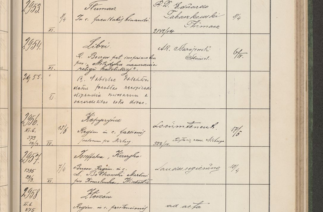 Zdjęcie nr 302 dla obiektu archiwalnego: Protocollum Consistorii lat. Leop. 1914