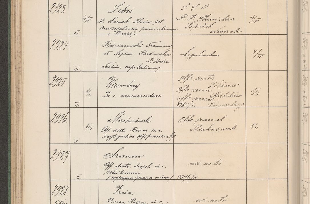 Zdjęcie nr 299 dla obiektu archiwalnego: Protocollum Consistorii lat. Leop. 1914