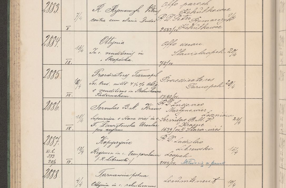 Zdjęcie nr 295 dla obiektu archiwalnego: Protocollum Consistorii lat. Leop. 1914