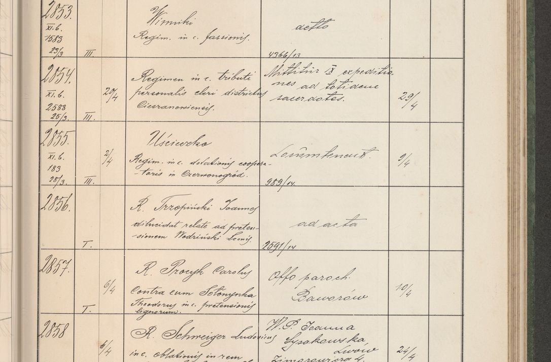Zdjęcie nr 292 dla obiektu archiwalnego: Protocollum Consistorii lat. Leop. 1914