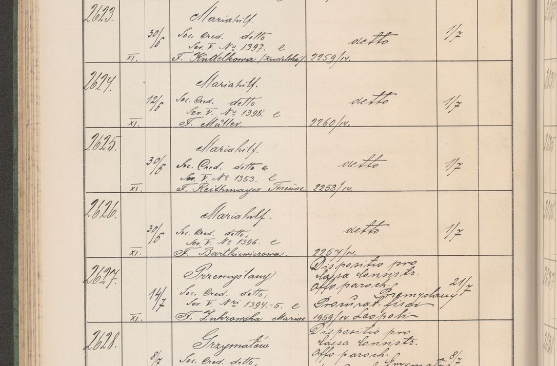 Zdjęcie nr 269 dla obiektu archiwalnego: Protocollum Consistorii lat. Leop. 1914