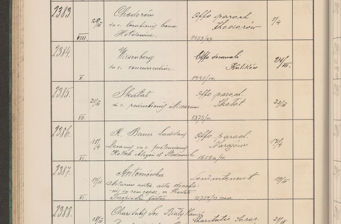 Zdjęcie nr 245 dla obiektu archiwalnego: Protocollum Consistorii lat. Leop. 1914