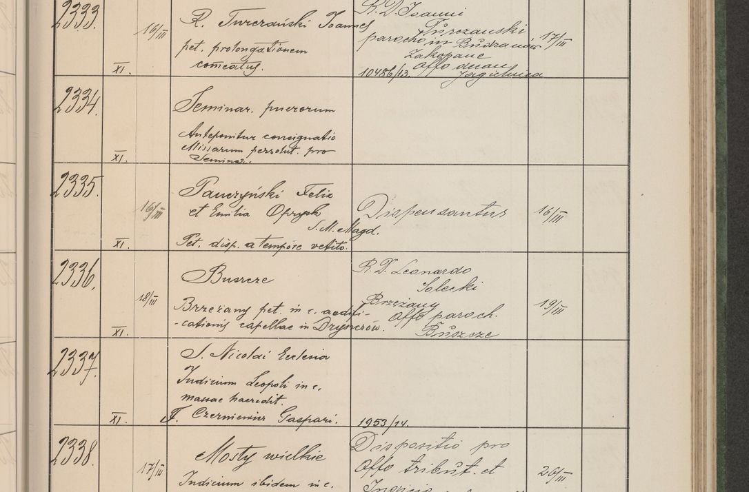 Zdjęcie nr 240 dla obiektu archiwalnego: Protocollum Consistorii lat. Leop. 1914