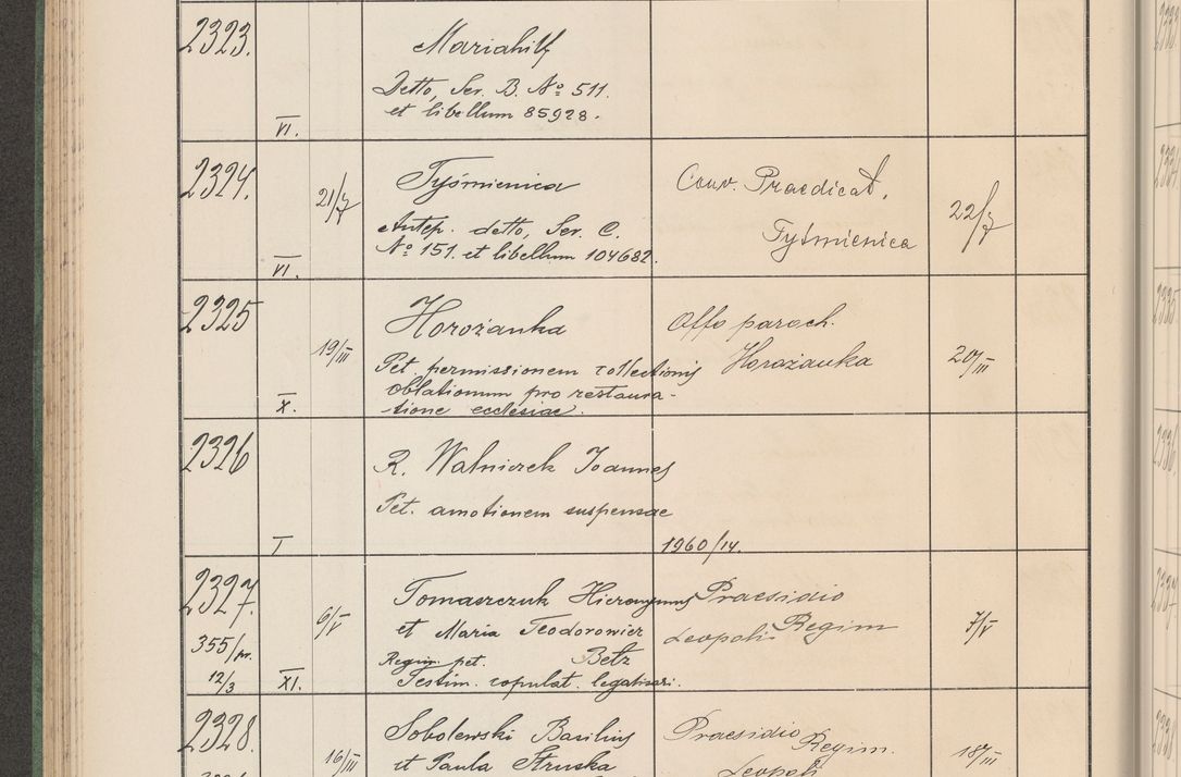 Zdjęcie nr 239 dla obiektu archiwalnego: Protocollum Consistorii lat. Leop. 1914