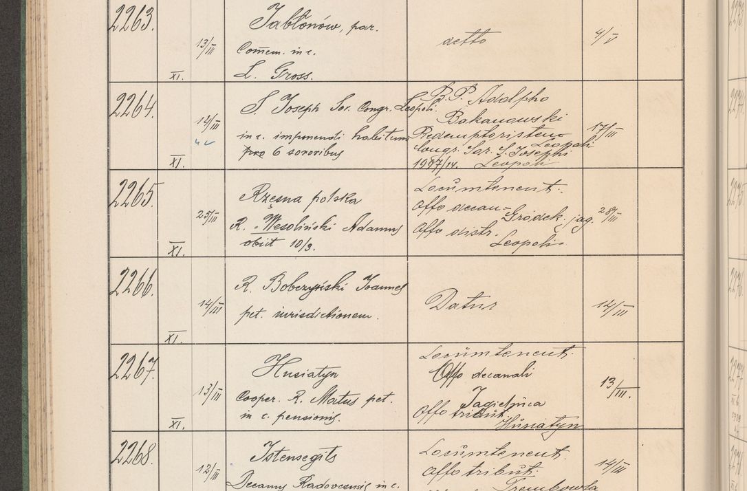 Zdjęcie nr 233 dla obiektu archiwalnego: Protocollum Consistorii lat. Leop. 1914