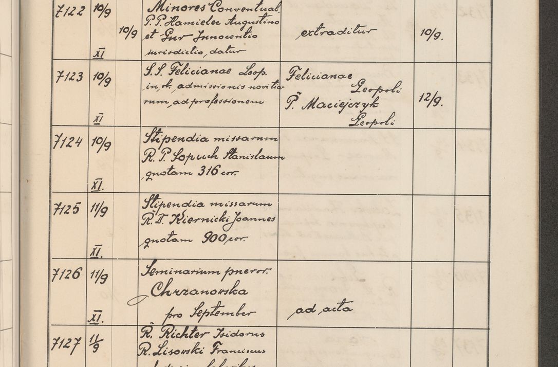 Zdjęcie nr 720 dla obiektu archiwalnego: Protocollum Consistorii lat. Leop. 1914