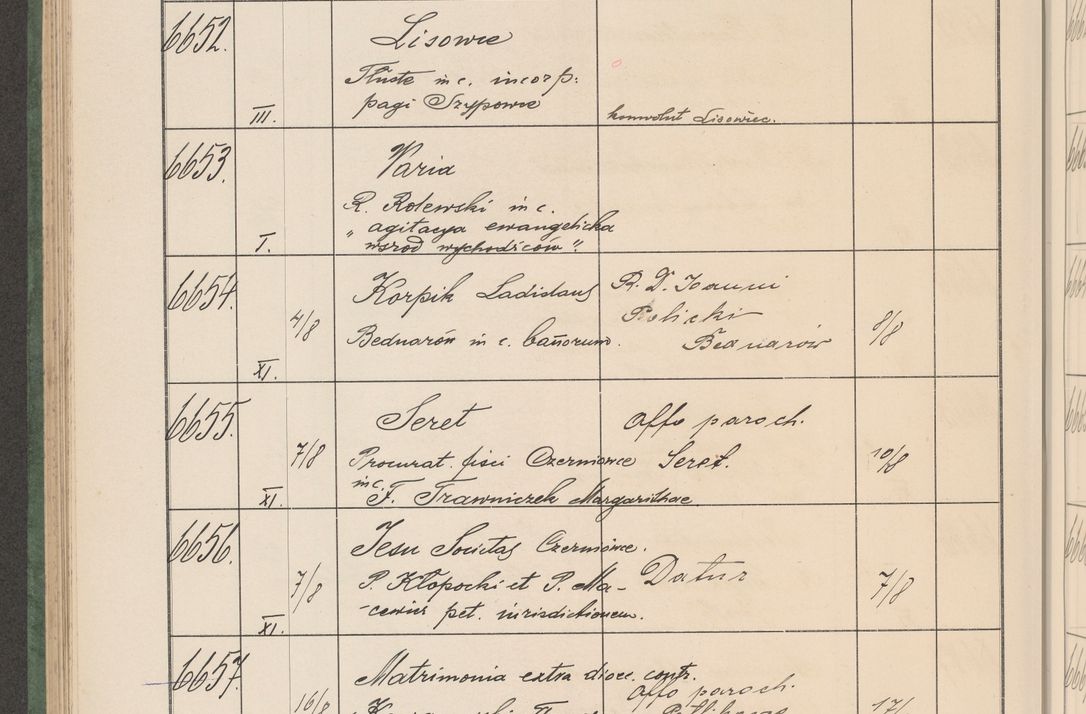 Zdjęcie nr 673 dla obiektu archiwalnego: Protocollum Consistorii lat. Leop. 1914