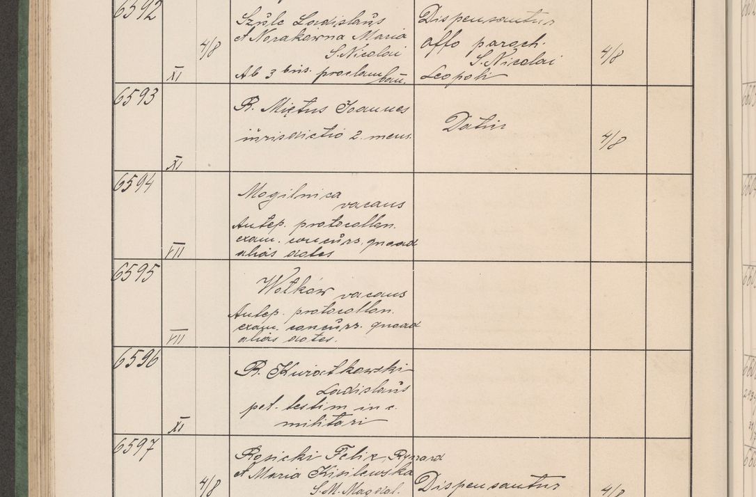 Zdjęcie nr 667 dla obiektu archiwalnego: Protocollum Consistorii lat. Leop. 1914