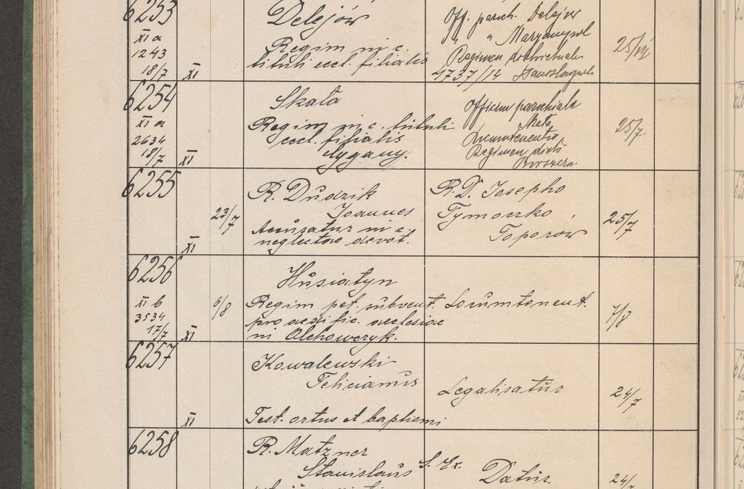 Zdjęcie nr 633 dla obiektu archiwalnego: Protocollum Consistorii lat. Leop. 1914