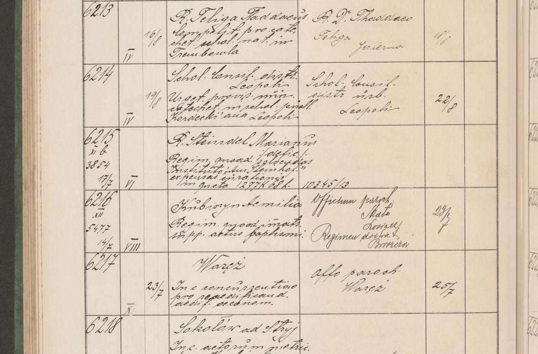 Zdjęcie nr 629 dla obiektu archiwalnego: Protocollum Consistorii lat. Leop. 1914