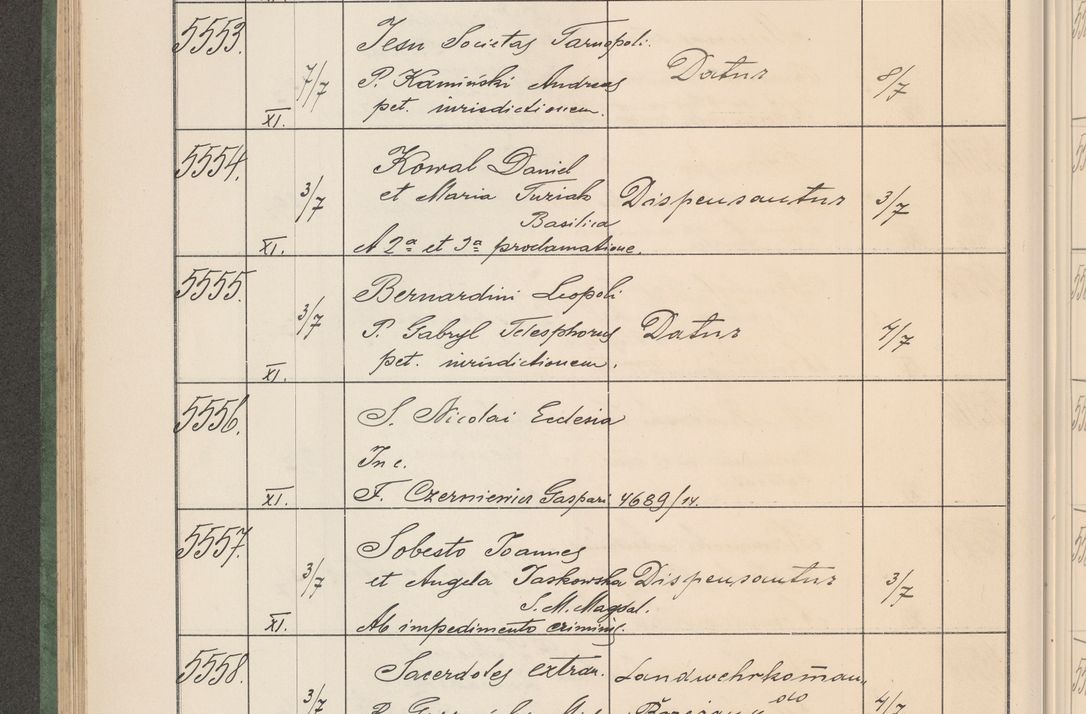 Zdjęcie nr 563 dla obiektu archiwalnego: Protocollum Consistorii lat. Leop. 1914