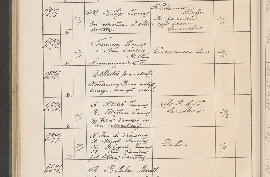 Zdjęcie nr 545 dla obiektu archiwalnego: Protocollum Consistorii lat. Leop. 1914