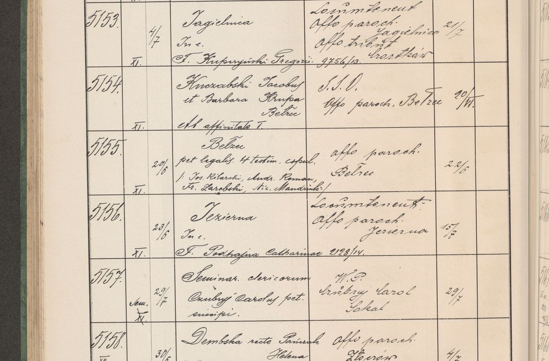 Zdjęcie nr 523 dla obiektu archiwalnego: Protocollum Consistorii lat. Leop. 1914