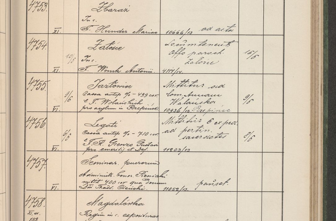 Zdjęcie nr 482 dla obiektu archiwalnego: Protocollum Consistorii lat. Leop. 1914