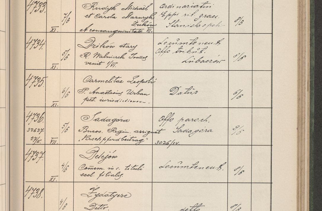 Zdjęcie nr 480 dla obiektu archiwalnego: Protocollum Consistorii lat. Leop. 1914
