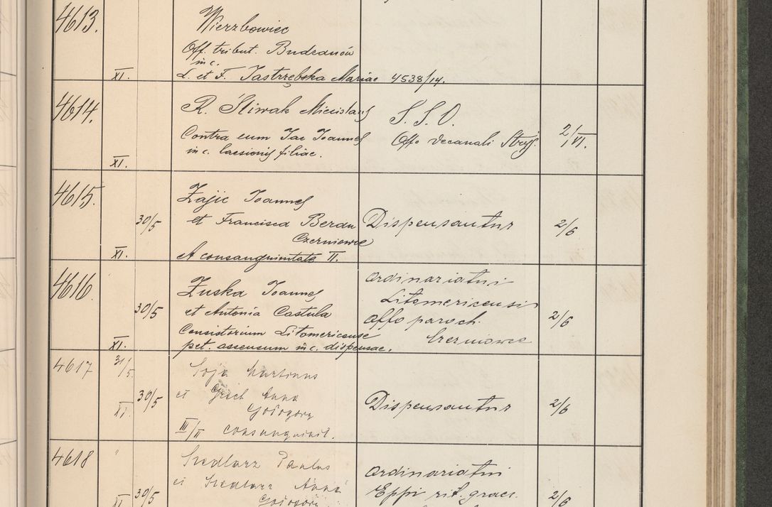Zdjęcie nr 468 dla obiektu archiwalnego: Protocollum Consistorii lat. Leop. 1914