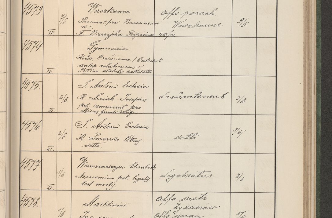 Zdjęcie nr 464 dla obiektu archiwalnego: Protocollum Consistorii lat. Leop. 1914
