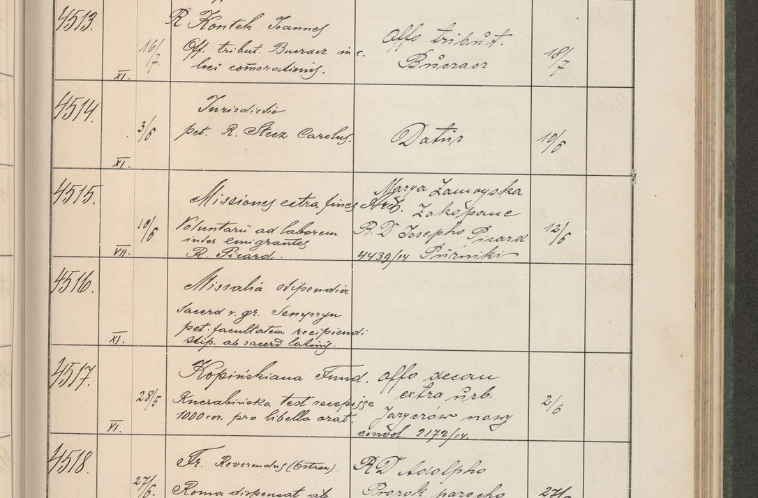 Zdjęcie nr 458 dla obiektu archiwalnego: Protocollum Consistorii lat. Leop. 1914