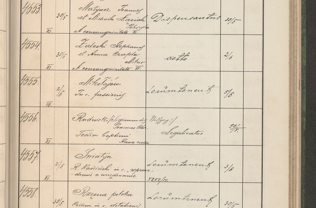 Zdjęcie nr 462 dla obiektu archiwalnego: Protocollum Consistorii lat. Leop. 1914