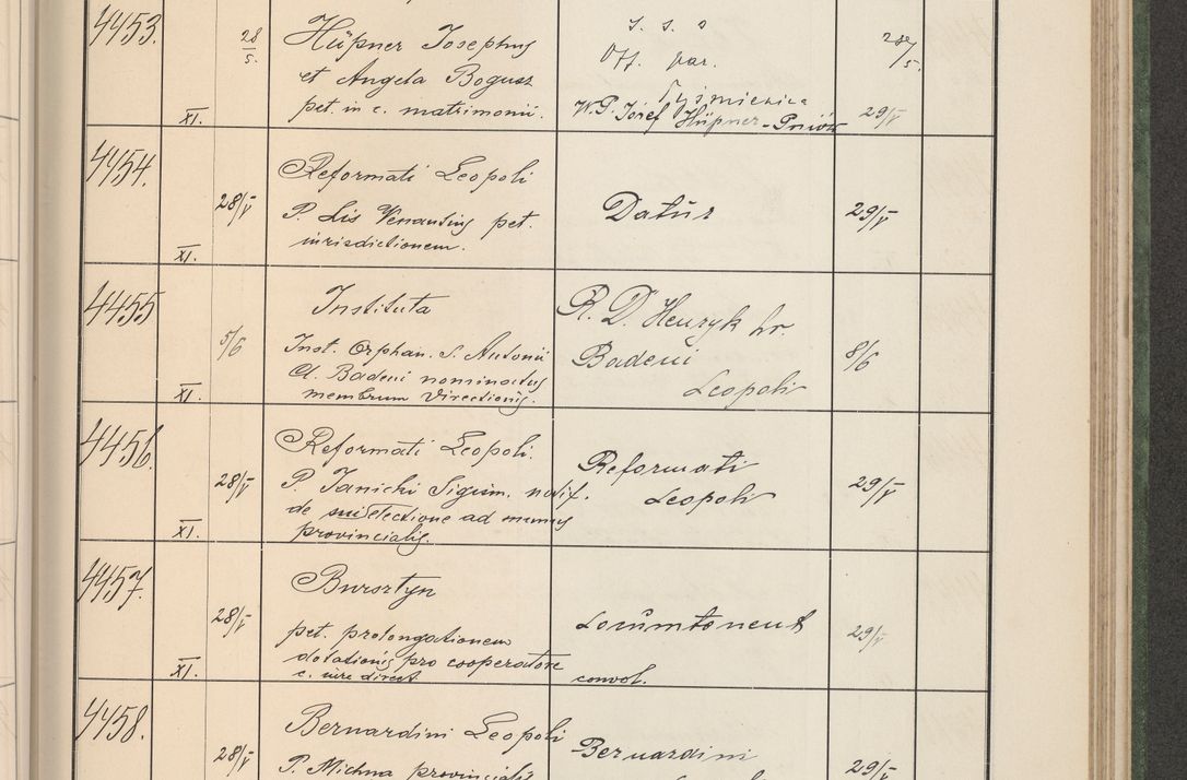Zdjęcie nr 452 dla obiektu archiwalnego: Protocollum Consistorii lat. Leop. 1914