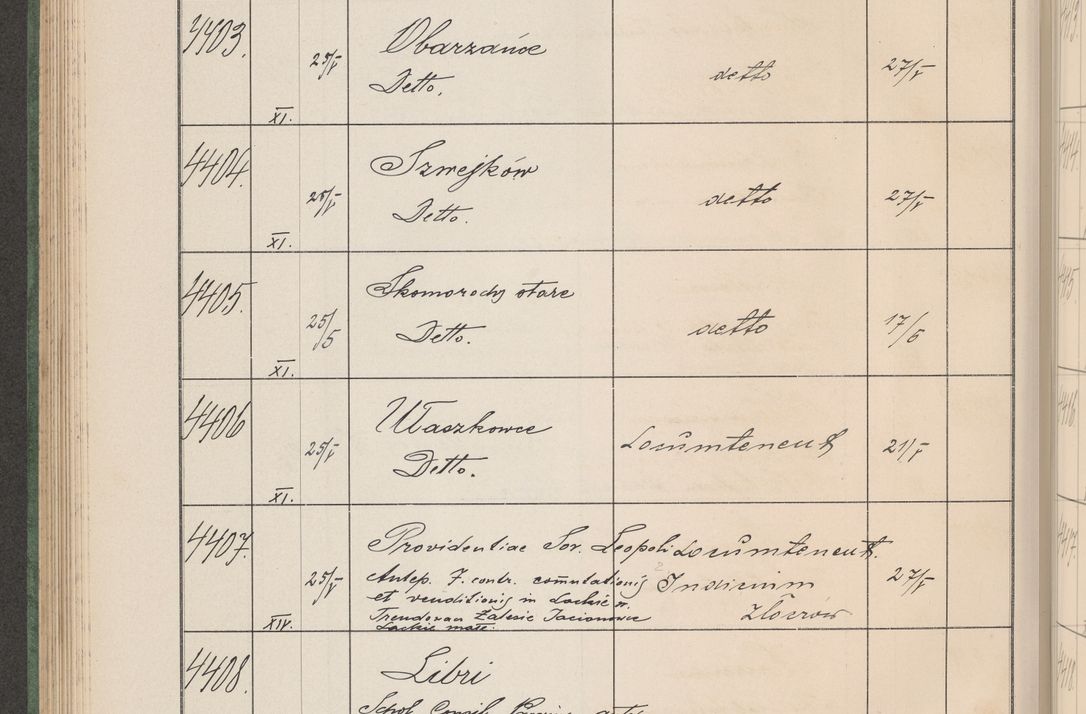 Zdjęcie nr 447 dla obiektu archiwalnego: Protocollum Consistorii lat. Leop. 1914