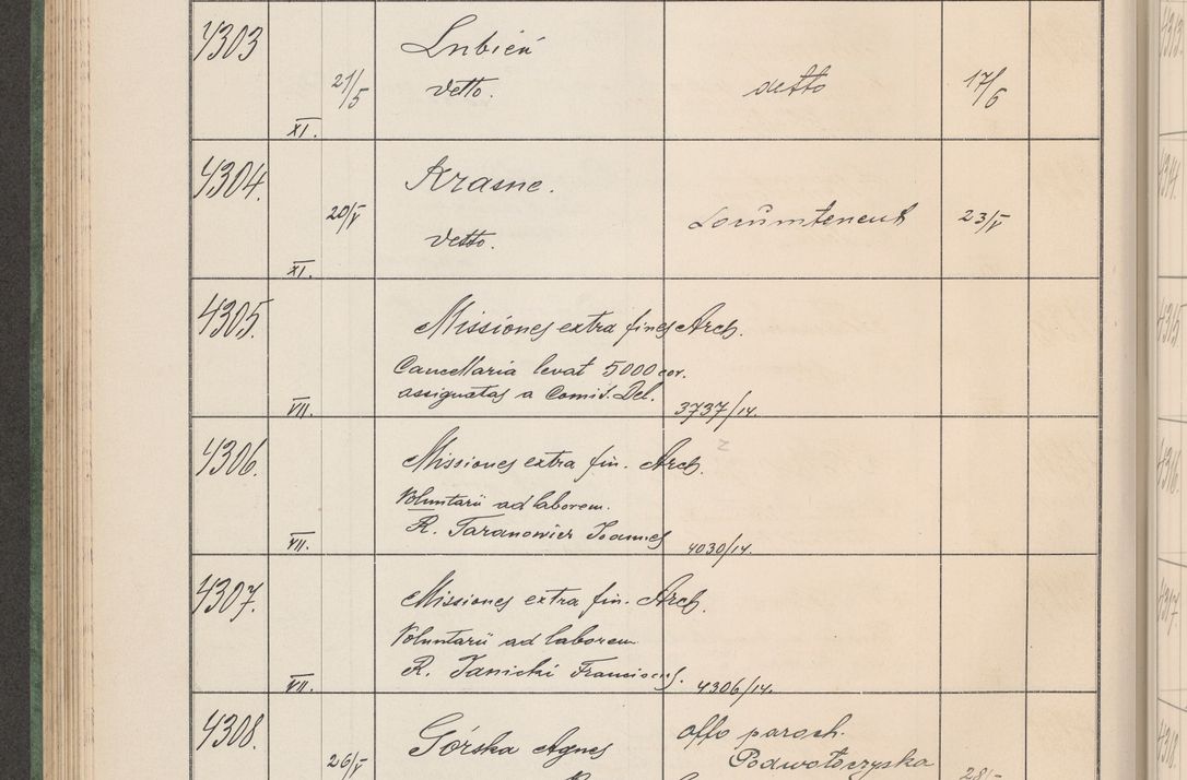 Zdjęcie nr 437 dla obiektu archiwalnego: Protocollum Consistorii lat. Leop. 1914