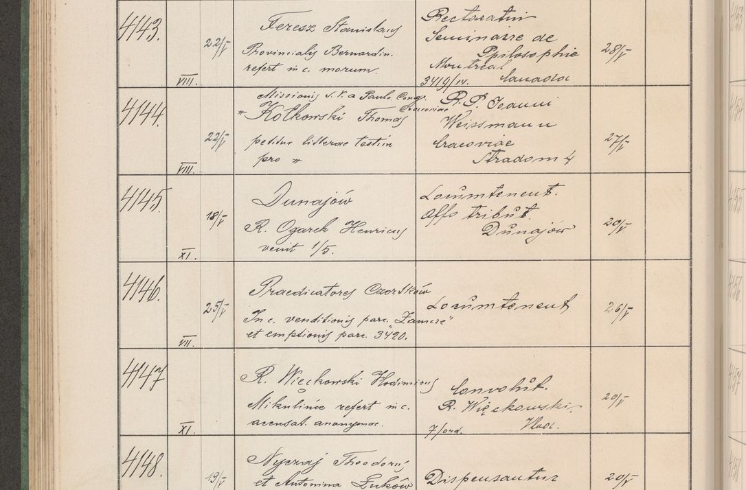 Zdjęcie nr 421 dla obiektu archiwalnego: Protocollum Consistorii lat. Leop. 1914