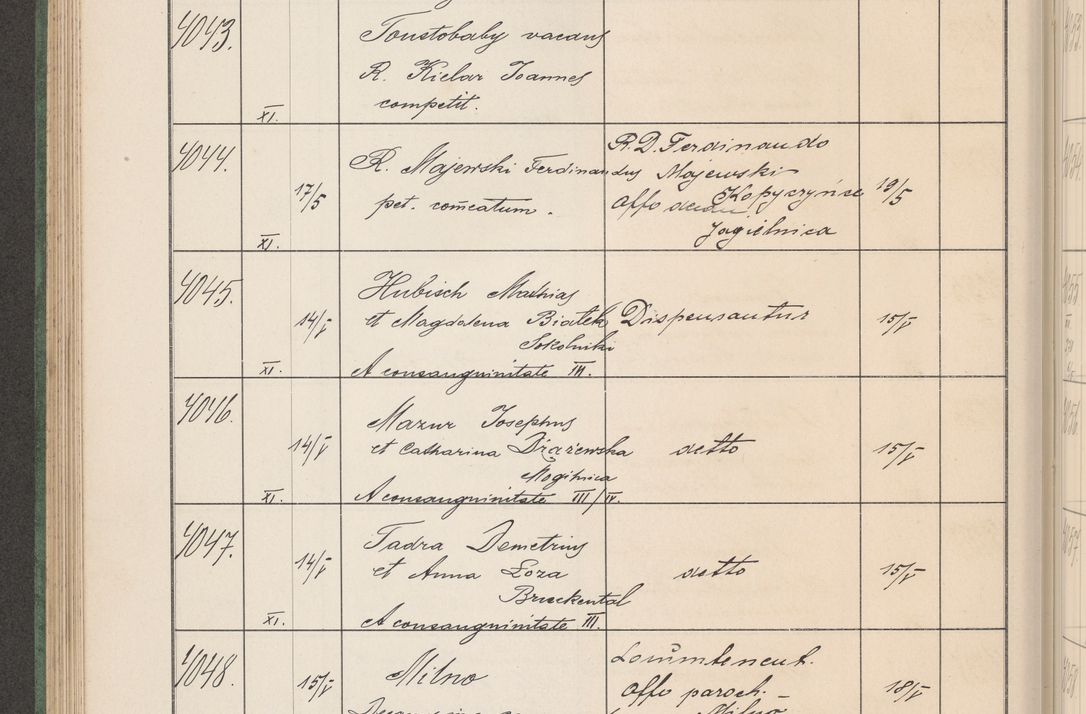 Zdjęcie nr 411 dla obiektu archiwalnego: Protocollum Consistorii lat. Leop. 1914