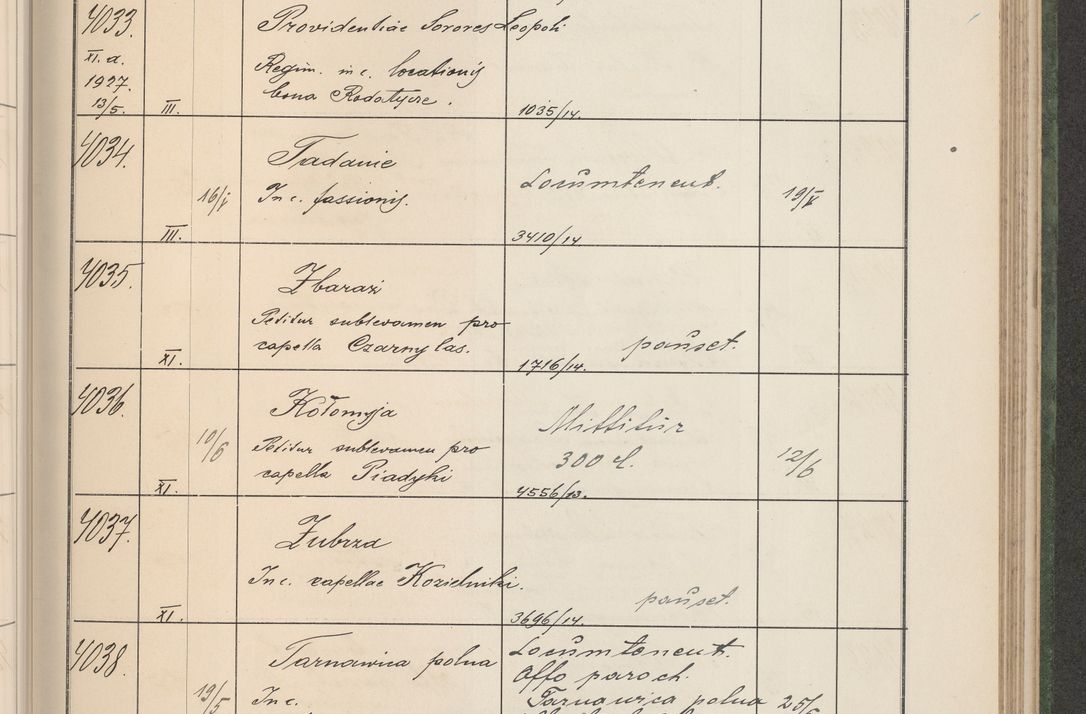 Zdjęcie nr 410 dla obiektu archiwalnego: Protocollum Consistorii lat. Leop. 1914