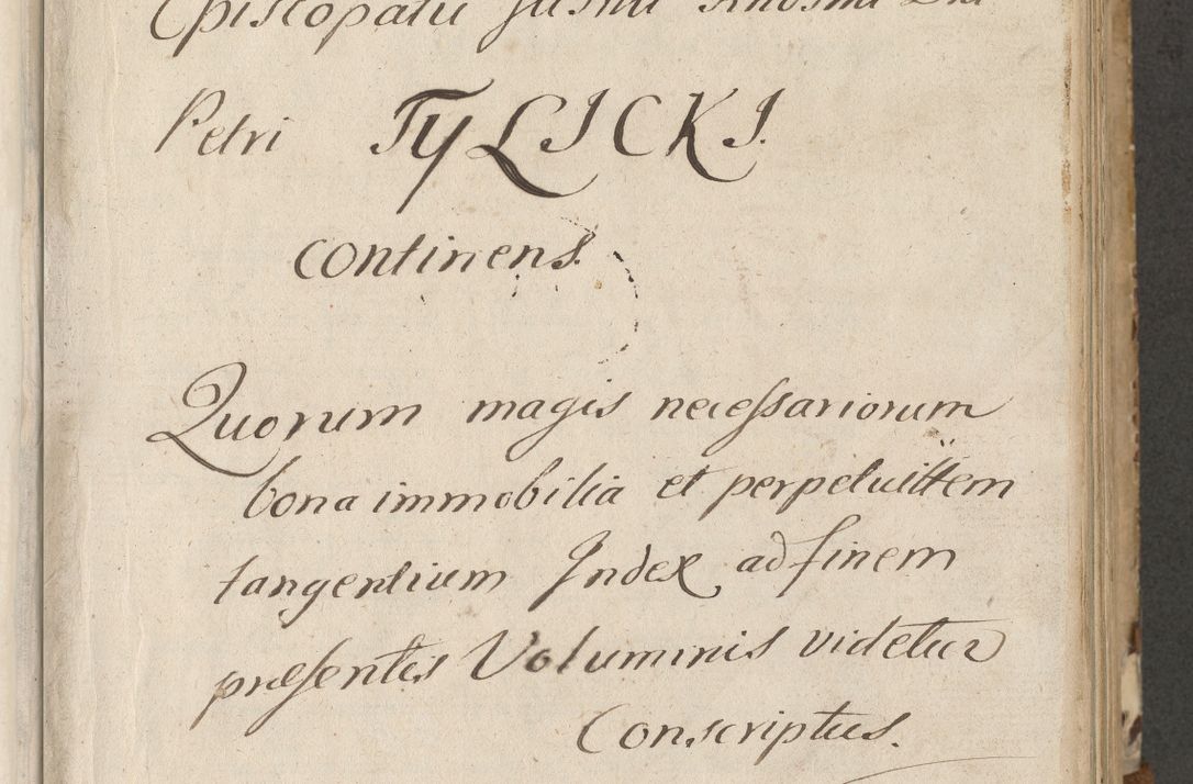 Zdjęcie nr 4 dla obiektu archiwalnego: Acta actorum causarum spiritualium, civilium, criminalium, obligationum, quiettationum, inscriptionum, cessionum, decimarum, testamentorum, Illustrissimi et Reverendissimi Domini Domini Martini Szyszkowski Dei &amp; Apostolicae Sedis gratia Episcopi Cracovienisis Ducis Severiensis in annis 1617, 1618, 1619. Tomus Primus.