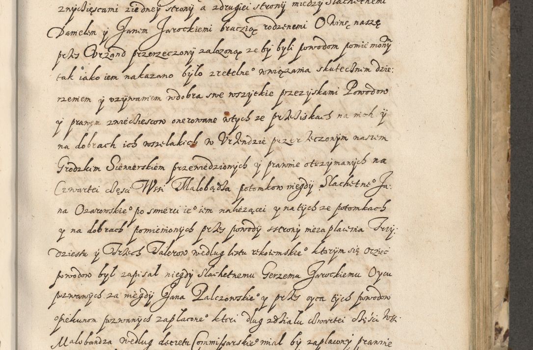 Zdjęcie nr 302 dla obiektu archiwalnego: Acta actorum causarum spiritualium, civilium, criminalium, obligationum, quiettationum, inscriptionum, cessionum, decimarum, testamentorum, Illustrissimi et Reverendissimi Domini Domini Martini Szyszkowski Dei &amp; Apostolicae Sedis gratia Episcopi Cracovienisis Ducis Severiensis in annis 1617, 1618, 1619. Tomus Primus.