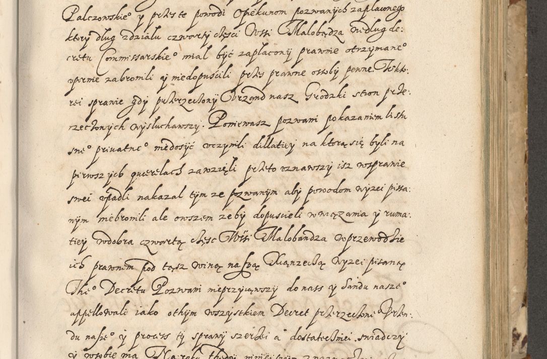 Zdjęcie nr 300 dla obiektu archiwalnego: Acta actorum causarum spiritualium, civilium, criminalium, obligationum, quiettationum, inscriptionum, cessionum, decimarum, testamentorum, Illustrissimi et Reverendissimi Domini Domini Martini Szyszkowski Dei &amp; Apostolicae Sedis gratia Episcopi Cracovienisis Ducis Severiensis in annis 1617, 1618, 1619. Tomus Primus.
