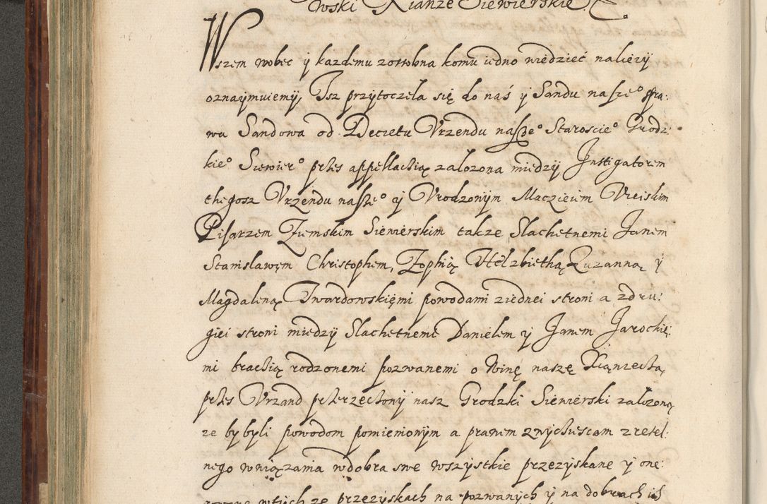 Zdjęcie nr 299 dla obiektu archiwalnego: Acta actorum causarum spiritualium, civilium, criminalium, obligationum, quiettationum, inscriptionum, cessionum, decimarum, testamentorum, Illustrissimi et Reverendissimi Domini Domini Martini Szyszkowski Dei &amp; Apostolicae Sedis gratia Episcopi Cracovienisis Ducis Severiensis in annis 1617, 1618, 1619. Tomus Primus.