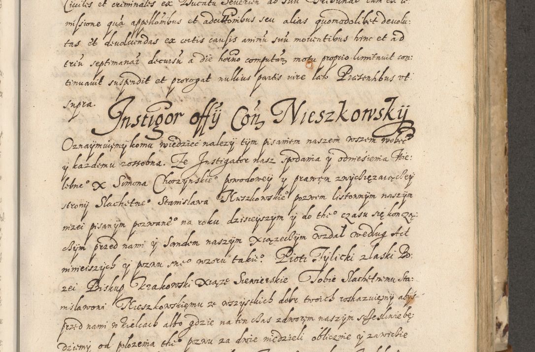 Zdjęcie nr 268 dla obiektu archiwalnego: Acta actorum causarum spiritualium, civilium, criminalium, obligationum, quiettationum, inscriptionum, cessionum, decimarum, testamentorum, Illustrissimi et Reverendissimi Domini Domini Martini Szyszkowski Dei &amp; Apostolicae Sedis gratia Episcopi Cracovienisis Ducis Severiensis in annis 1617, 1618, 1619. Tomus Primus.