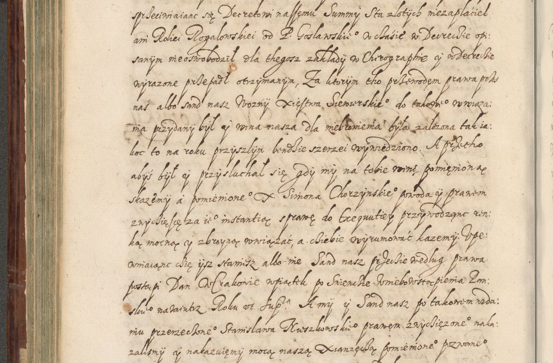 Zdjęcie nr 269 dla obiektu archiwalnego: Acta actorum causarum spiritualium, civilium, criminalium, obligationum, quiettationum, inscriptionum, cessionum, decimarum, testamentorum, Illustrissimi et Reverendissimi Domini Domini Martini Szyszkowski Dei &amp; Apostolicae Sedis gratia Episcopi Cracovienisis Ducis Severiensis in annis 1617, 1618, 1619. Tomus Primus.