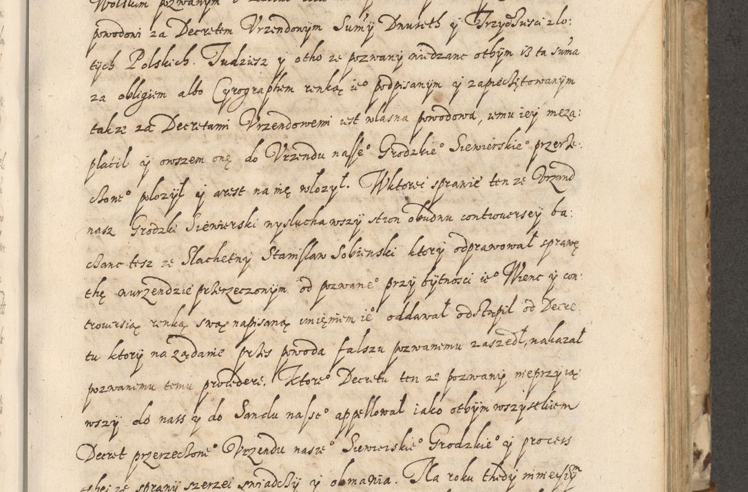 Zdjęcie nr 266 dla obiektu archiwalnego: Acta actorum causarum spiritualium, civilium, criminalium, obligationum, quiettationum, inscriptionum, cessionum, decimarum, testamentorum, Illustrissimi et Reverendissimi Domini Domini Martini Szyszkowski Dei &amp; Apostolicae Sedis gratia Episcopi Cracovienisis Ducis Severiensis in annis 1617, 1618, 1619. Tomus Primus.