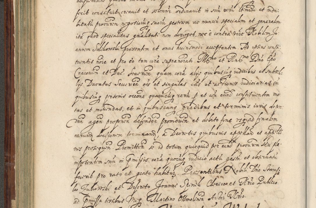 Zdjęcie nr 265 dla obiektu archiwalnego: Acta actorum causarum spiritualium, civilium, criminalium, obligationum, quiettationum, inscriptionum, cessionum, decimarum, testamentorum, Illustrissimi et Reverendissimi Domini Domini Martini Szyszkowski Dei &amp; Apostolicae Sedis gratia Episcopi Cracovienisis Ducis Severiensis in annis 1617, 1618, 1619. Tomus Primus.