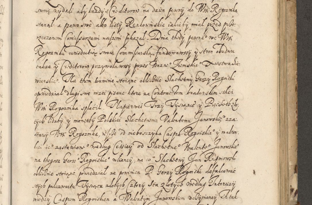 Zdjęcie nr 258 dla obiektu archiwalnego: Acta actorum causarum spiritualium, civilium, criminalium, obligationum, quiettationum, inscriptionum, cessionum, decimarum, testamentorum, Illustrissimi et Reverendissimi Domini Domini Martini Szyszkowski Dei &amp; Apostolicae Sedis gratia Episcopi Cracovienisis Ducis Severiensis in annis 1617, 1618, 1619. Tomus Primus.
