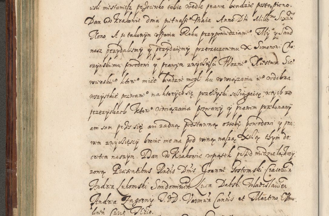 Zdjęcie nr 253 dla obiektu archiwalnego: Acta actorum causarum spiritualium, civilium, criminalium, obligationum, quiettationum, inscriptionum, cessionum, decimarum, testamentorum, Illustrissimi et Reverendissimi Domini Domini Martini Szyszkowski Dei &amp; Apostolicae Sedis gratia Episcopi Cracovienisis Ducis Severiensis in annis 1617, 1618, 1619. Tomus Primus.
